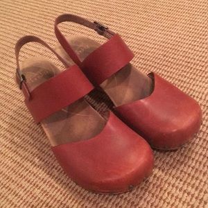 Dansko platform clogs